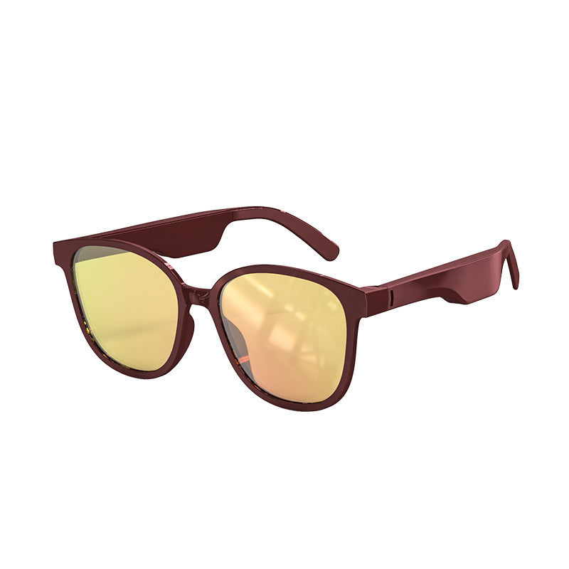 Smart Bluetooth Bone Conduction Glasses Wireless Listening To Music & Calls with  3 Different Colors for everyone